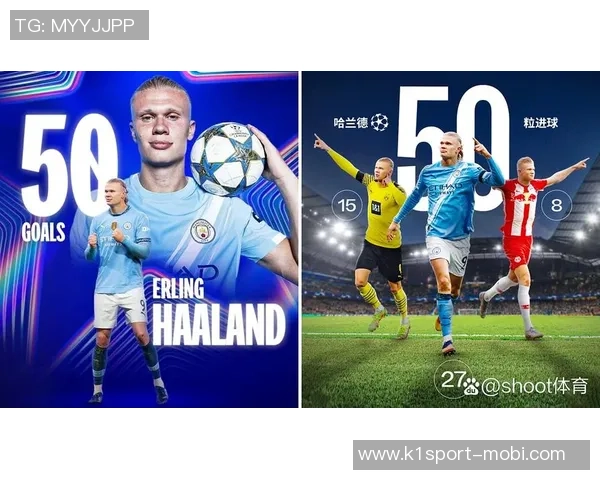 欧冠历史前50场进球榜揭晓哈兰德领衔范尼凯恩紧随其后